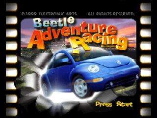Beetle Adventure Racing! (USA) (En,Fr,De) Title Screen